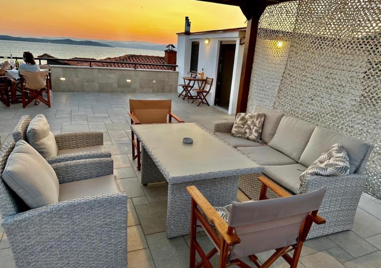 Yulia Luxury Apartments Ouranoupoli Exterior foto